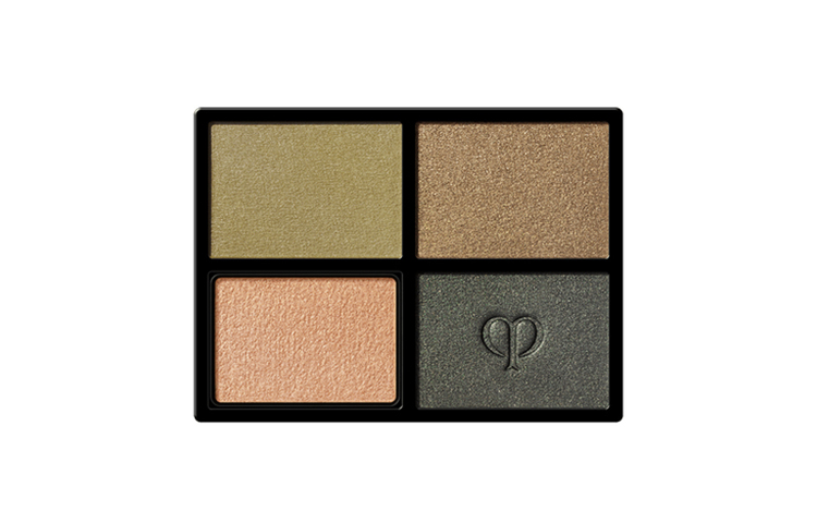 Тени для век Starlight Diamond Radiance, 4 цвета, легко растушевываются Clé De Peau Beauté
