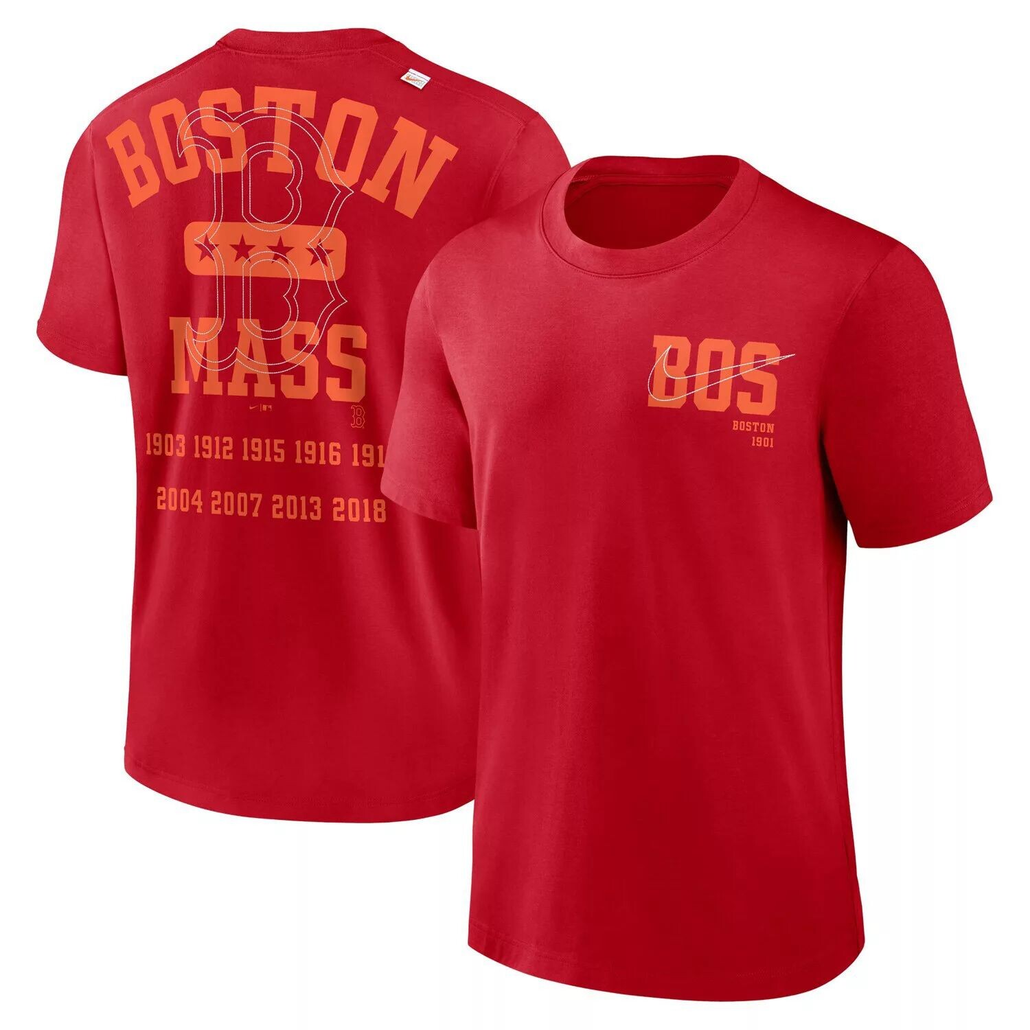 

Мужская красная футболка Boston Red Sox Statement Game Over Nike, Красный, Мужская красная футболка Boston Red Sox Statement Game Over Nike