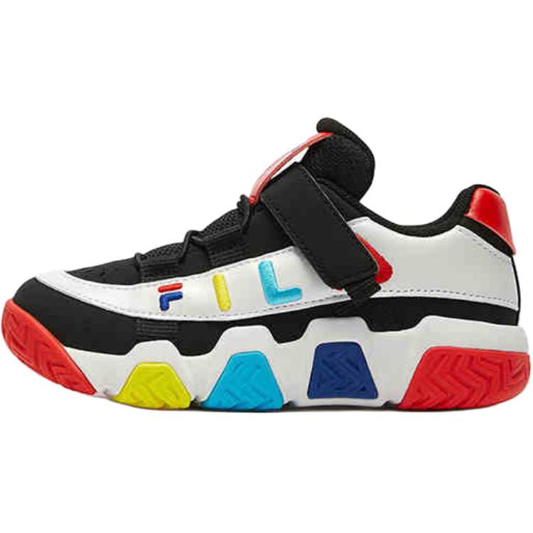 

FILA KIDS Износостойкие баскетбольные кроссовки Low Top для детей с поддержкой, цвет Black
