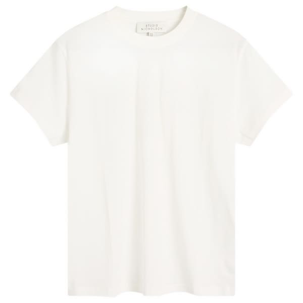 

Футболка с изображением морской пехоты Studio Nicholson, кремовый