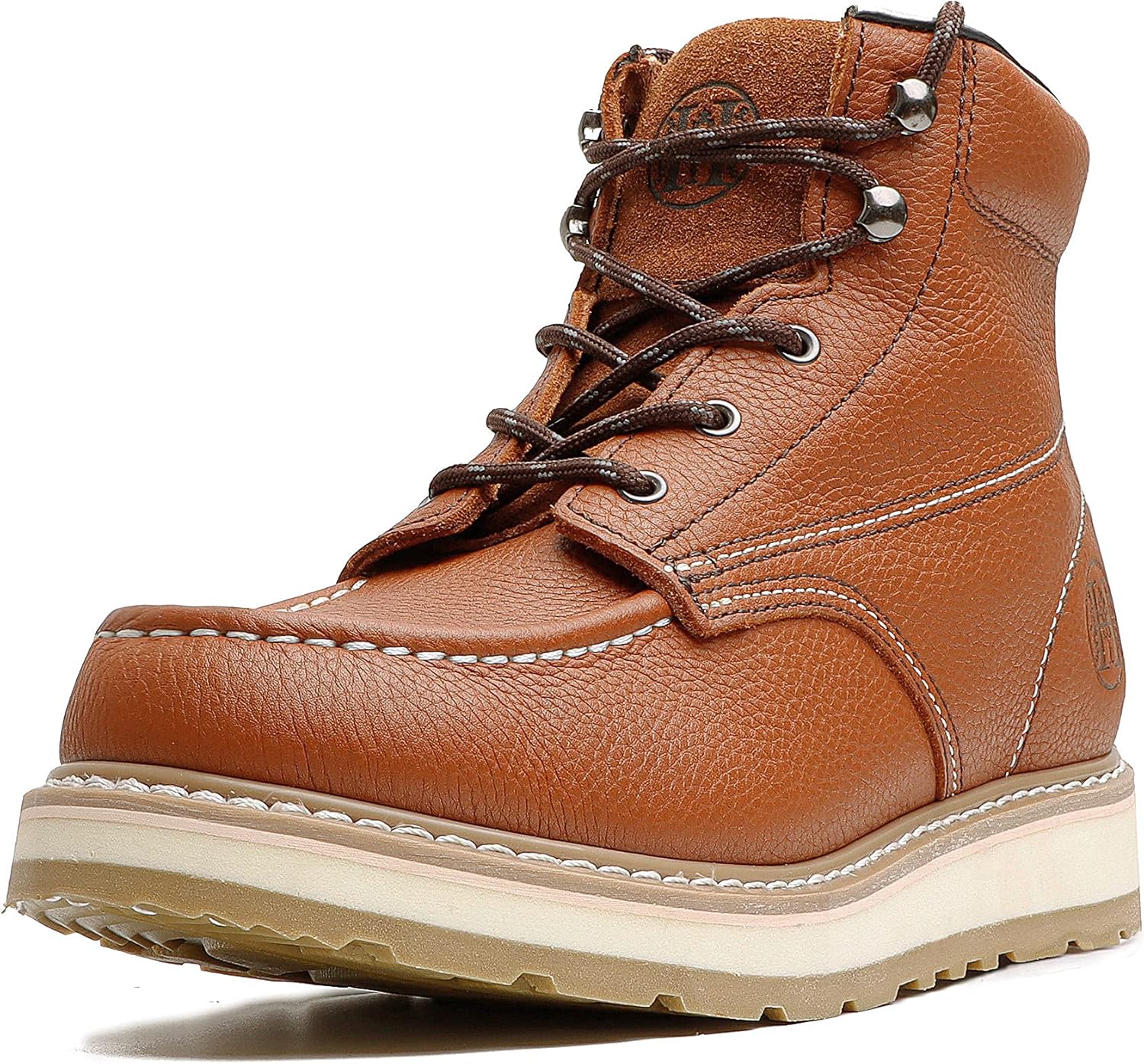 

Мужские ботинки - 6 композитный/мягкий носок, мужские ботинки, противоскользящие, водоотталкивающие, для строительства EH Handmen, светло-коричневый