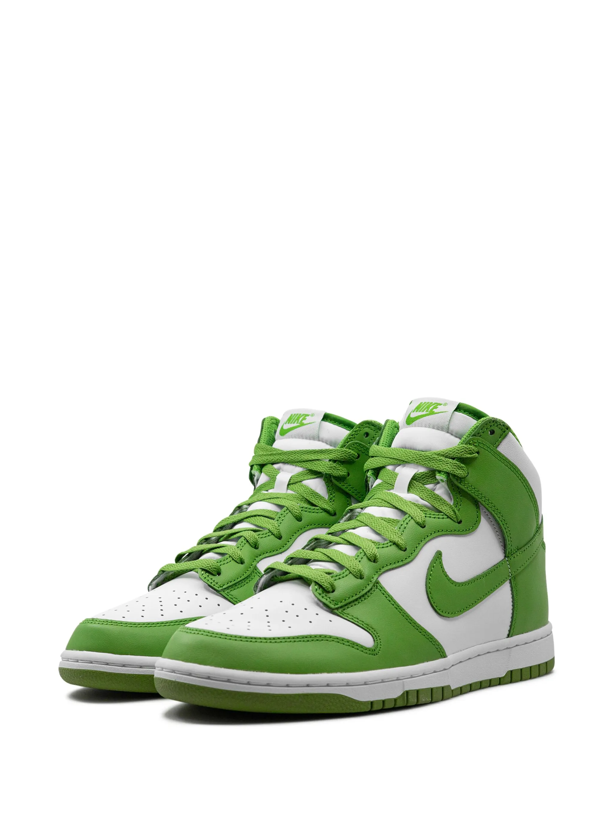 Кроссовки Dunk High Chlorophyll Nike, белый — фото 2