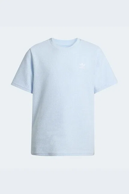 Футболка детская с коротким рукавом классическая Adidas Originals, синий — фото 2