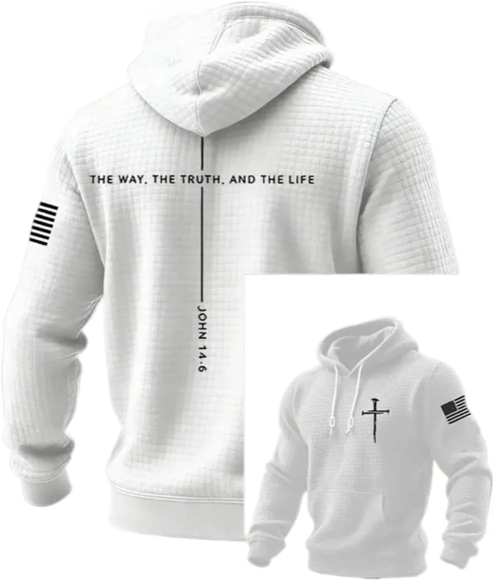 

Худи Christian Jesus The Way The Truth The Life с крестом CIVIZILUX