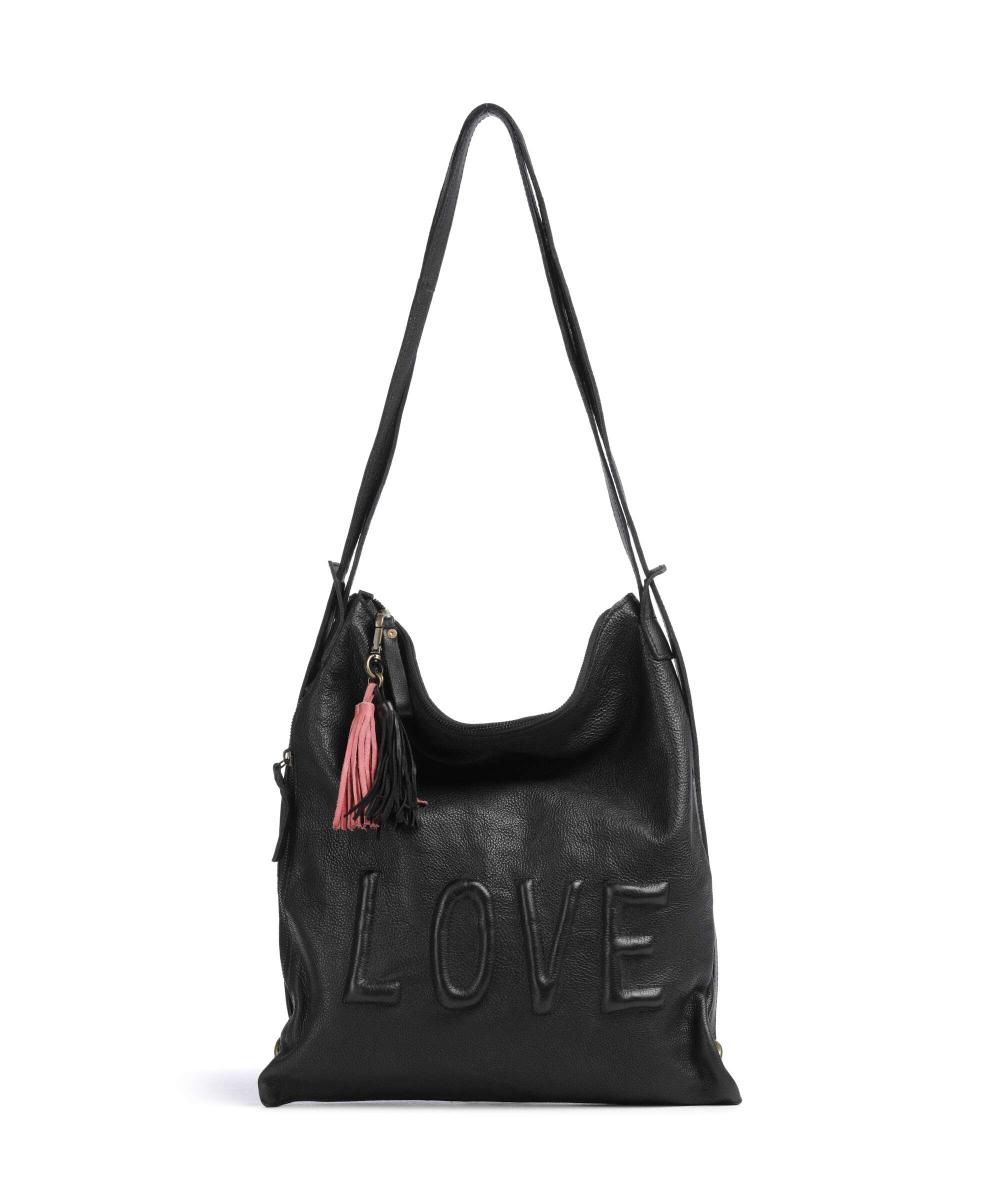 

Рюкзак Paoliweg 3 из зернистой коровьей кожи Taschendieb Wien, черный