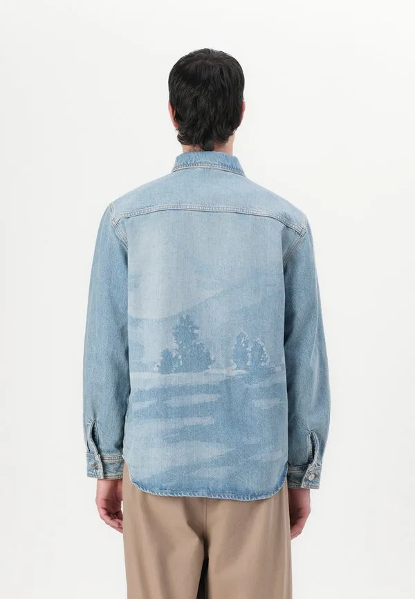 Рубашка Lacoste, Washed Bleach — фото 3