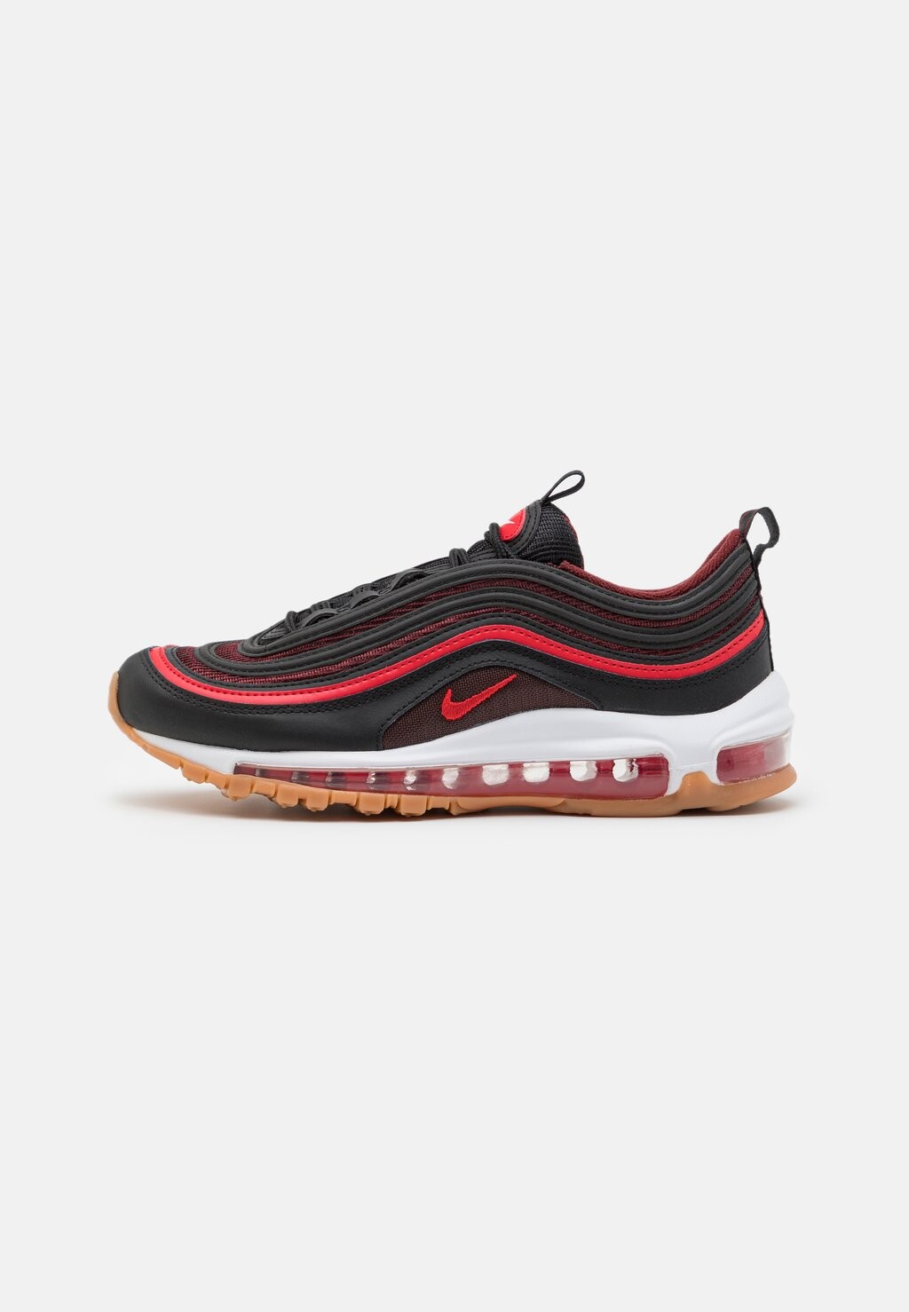 

Низкие кроссовки Air Max 97 Unisex Nike, цвет black/team red/summit white/white, Серый, Низкие кроссовки Air Max 97 Unisex Nike, цвет black/team red/summit white/white