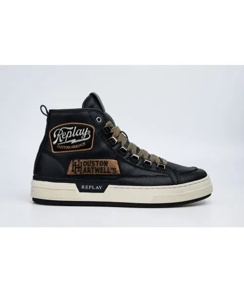 Мужские кроссовки REPLAY Custom Patch High-Cut
