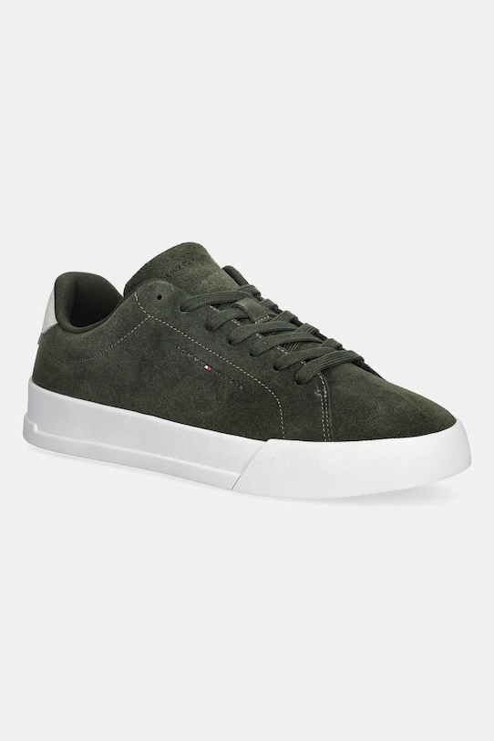 

Замшевые кроссовки TH COURT CORE SUEDE Tommy Hilfiger, зеленый