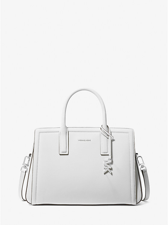 

Laila кожаная сумка среднего размера Michael Kors, белый