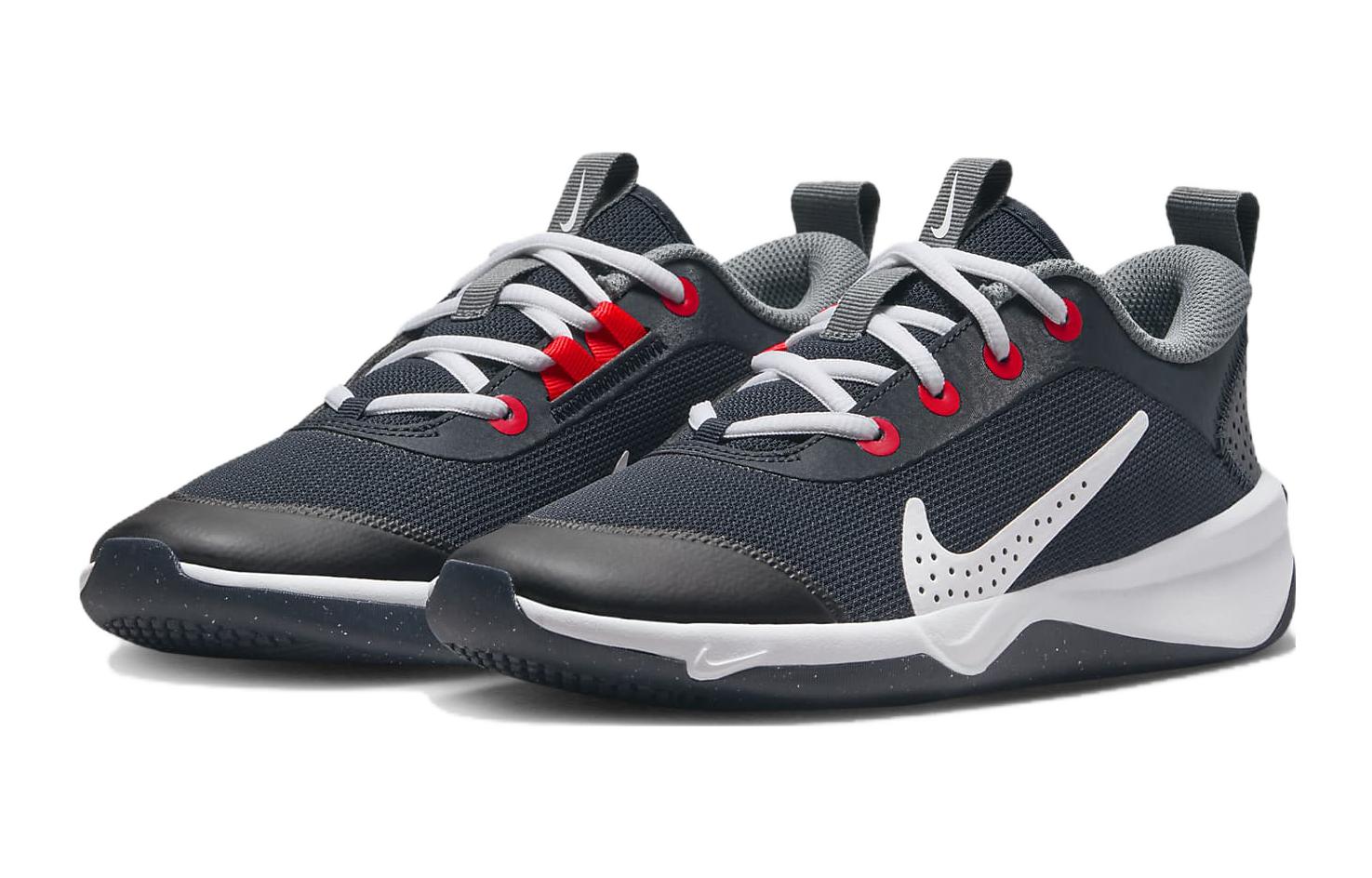 Nike Кроссовки Omni Multi-Court GS 'Dark Obsidian White' — фото 3