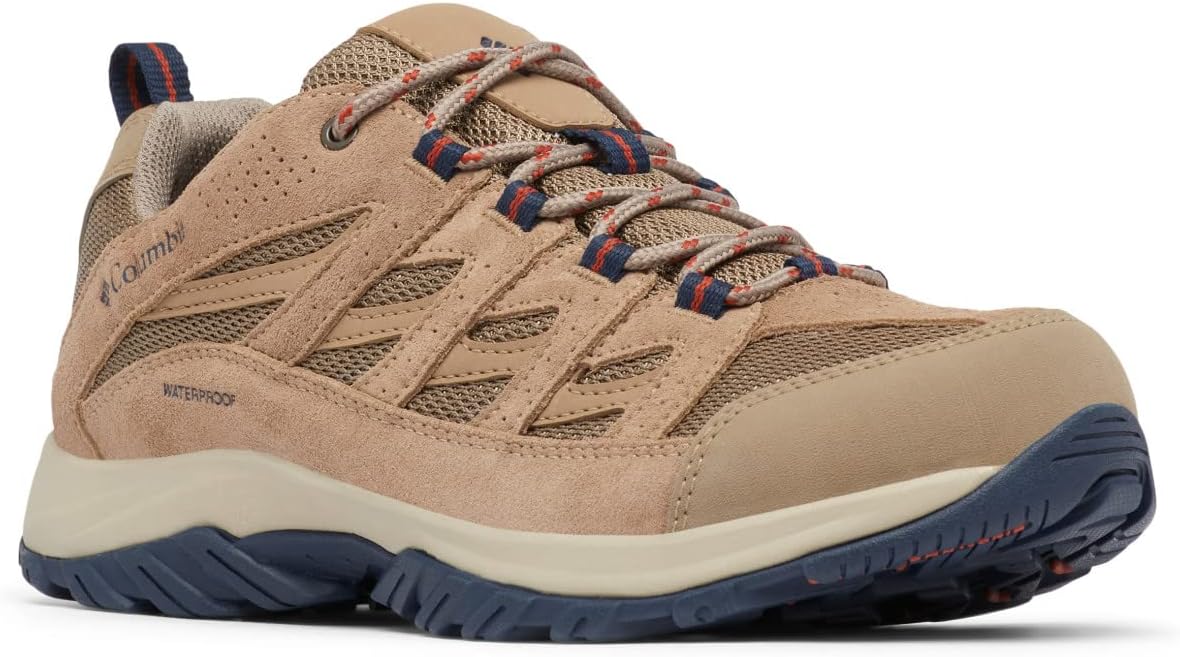 

Columbia мужские треккинговые ботинки Crestwood, Ash Brown, Warp Red