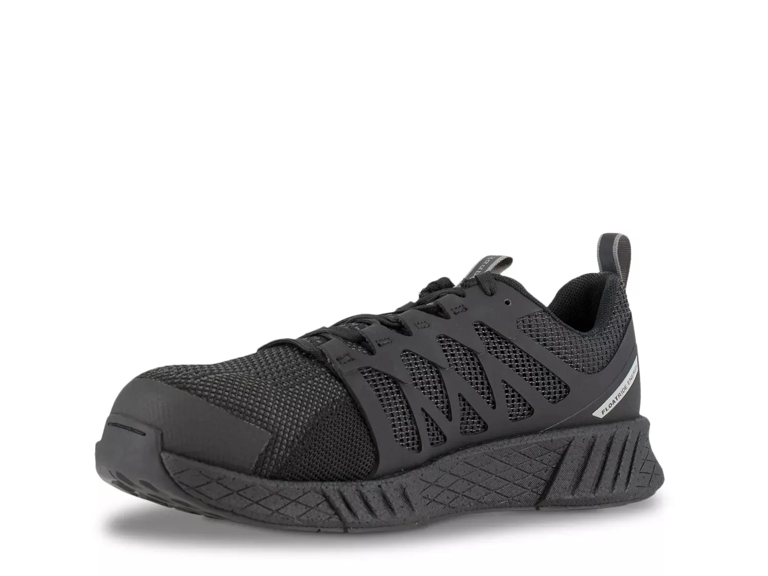Кроссовки Reebok Work Fusion Flexweave Composite Toe Work Sneaker — мужские, черные — фото 4