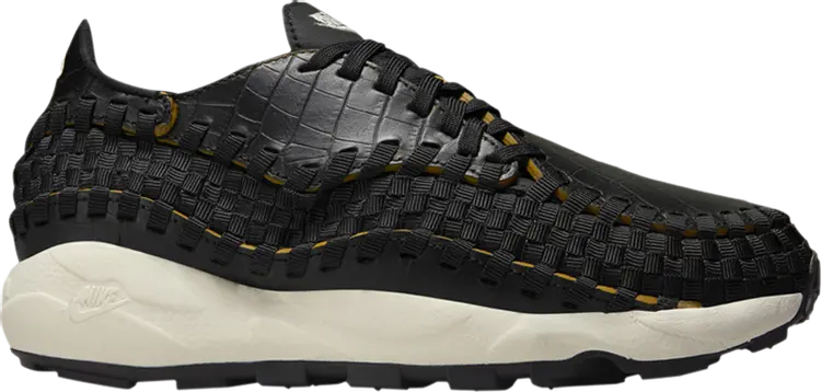 

Кроссовки Wmns Air Footscape Woven 'Black Croc', черный