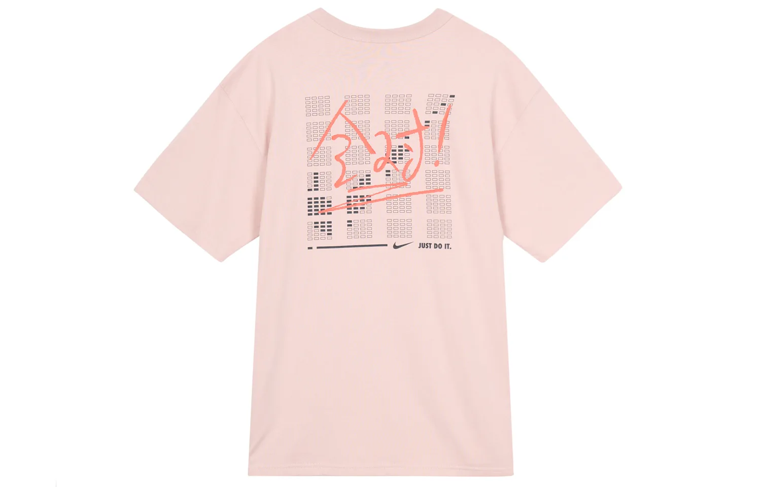 Футболка с рукавом дроп-шоулдер мужская оксфорд пинк Nike, Oxford Pink — фото 3