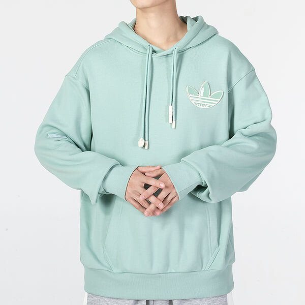 Толстовка adidas originals Adicolor Hoodie 'Hazy Green', зеленый — фото 3