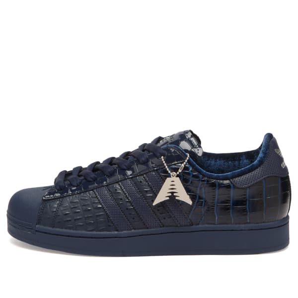 

Кроссовки Superstar II Энтони Эдвардса Adidas, темно-синий croc