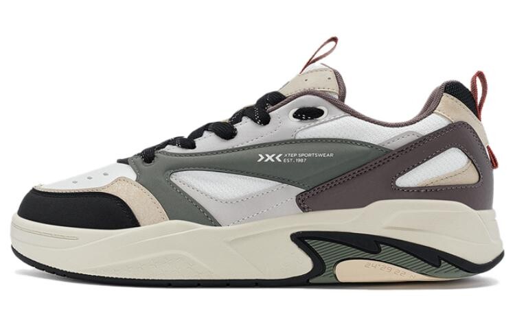 

Кроссовки XTEP Skateboarding Shoes Men Low-top Taupe, коричневый