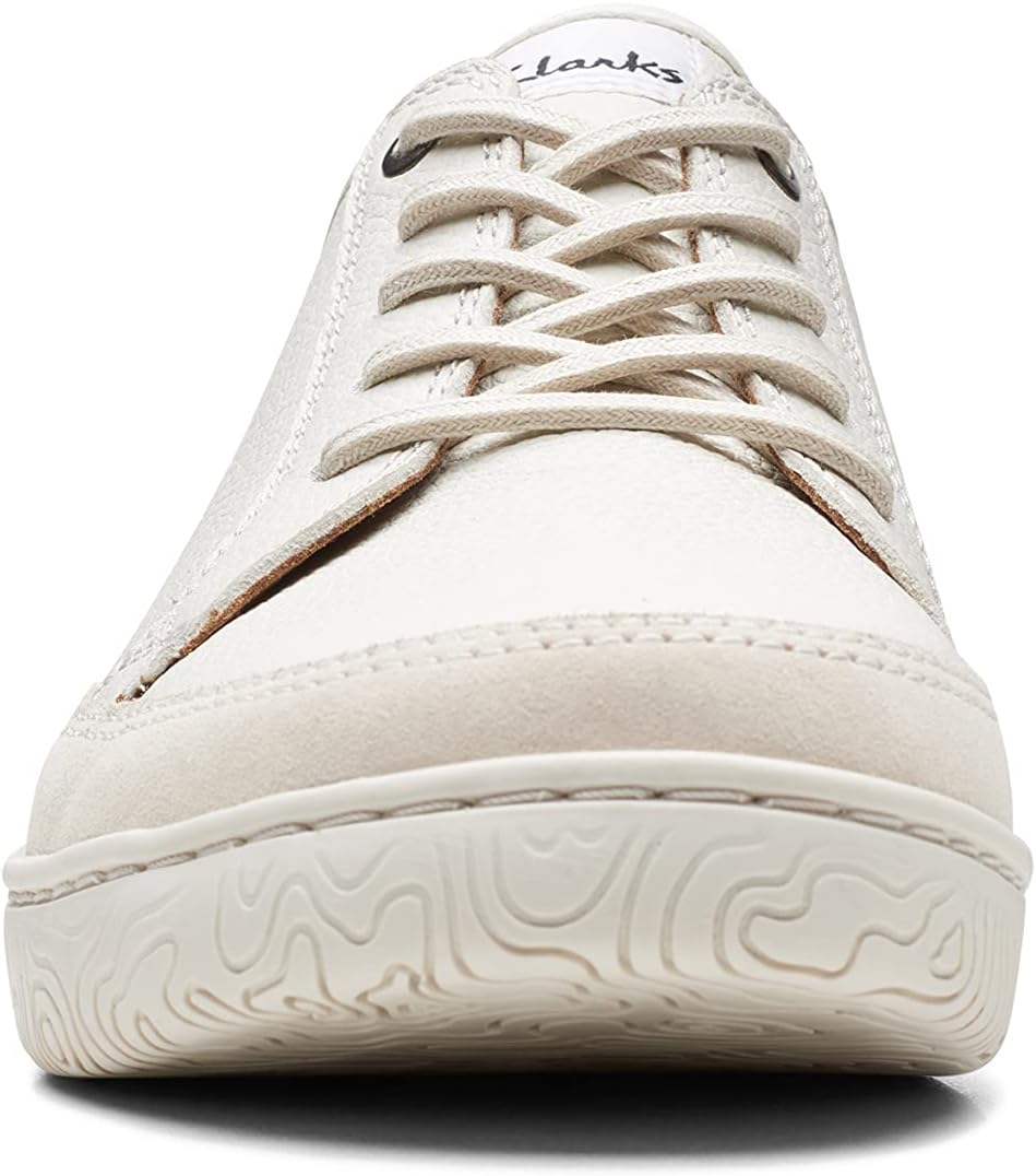 Мужские кроссовки Clarks Hodson с шнуровкой, слоновая кость — фото 2