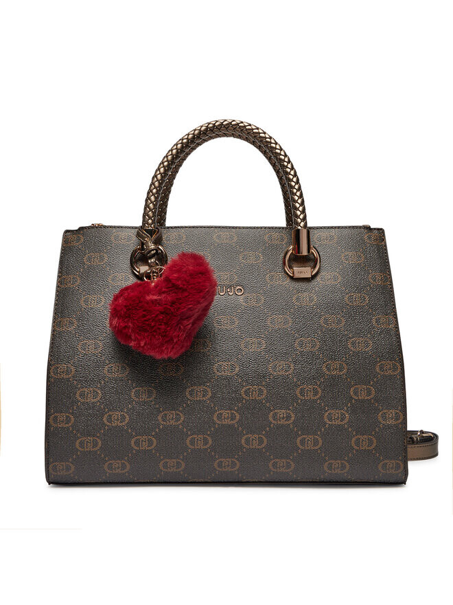 

Сумка Liu Jo Ecs M Satchel Dou AF4008 E0668, коричневый