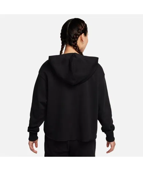 NIKE AS W NSW DIM FLC FT CROP PO HD Женская толстовка с длинными рукавами Nike NSW DIM Fleece FT Crop PO — фото 2