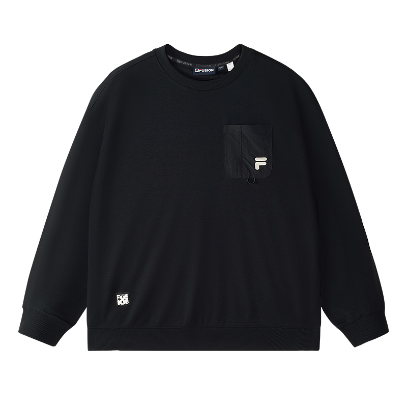 

Футболка унисекс Jet Black FILA FUSION