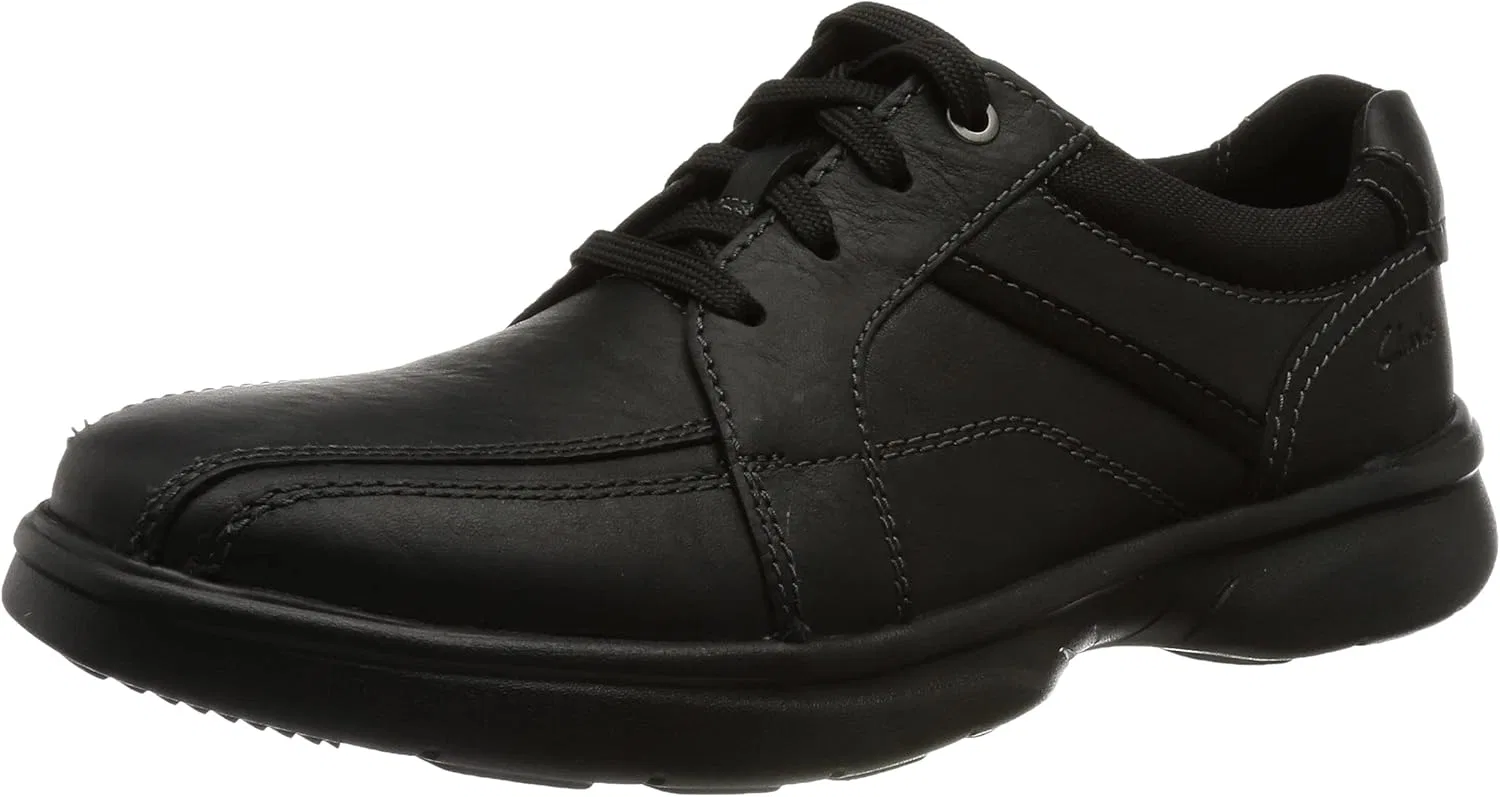 Мужские кроссовки-оксфорды Clarks Bradley Walk, черный