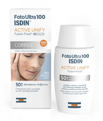 

Isdin FotoUltra Active Unify SPF 50+ 50 мл крем против пятен