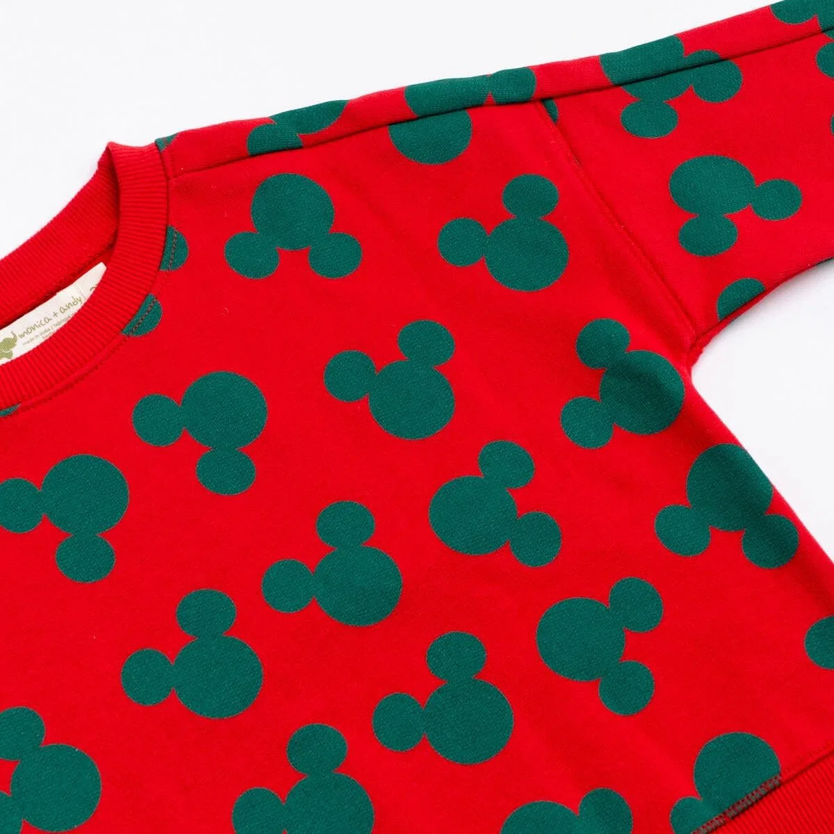 Детский спортивный костюм Organic Cotton, monica + andy, Christmas Mickey Mouse — фото 4