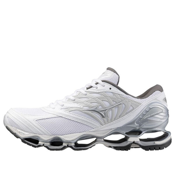 

Кроссовки wave prophecy ls 'white silver' Mizuno, белый