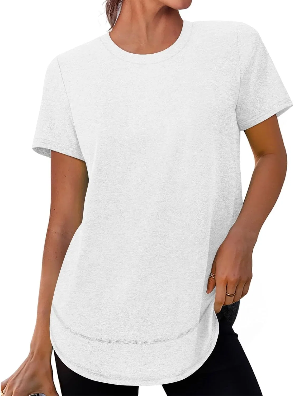 Футболка с коротким рукавом UPF 50+, White