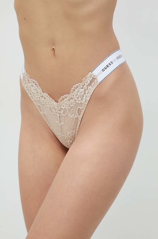 

Стринги BELLE Guess, бежевый