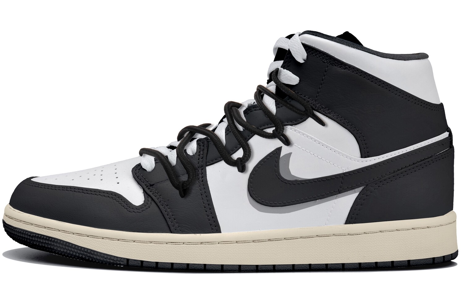 

Баскетбольные кроссовки Air 1 Vintage Men Mid-Top Black/White Jordan