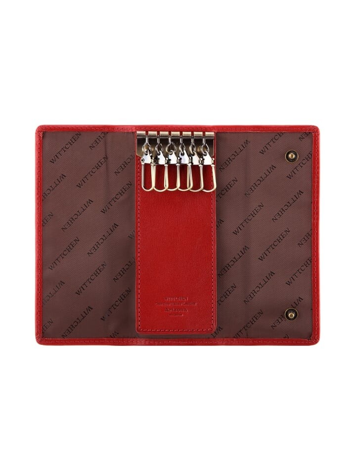 

Кошелек Wittchen Schlüsseletui Kollektion Arizona (H)6x (B)14cm, красный