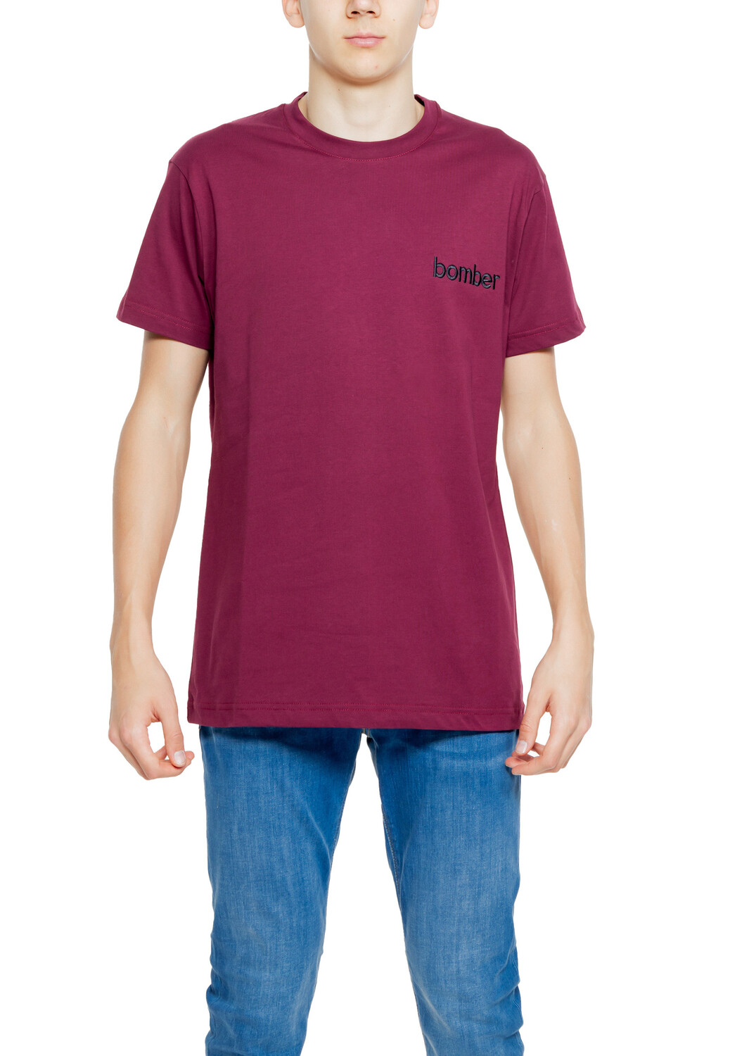 

Футболка мужская Hydra Clothing хлопковая, бордовый