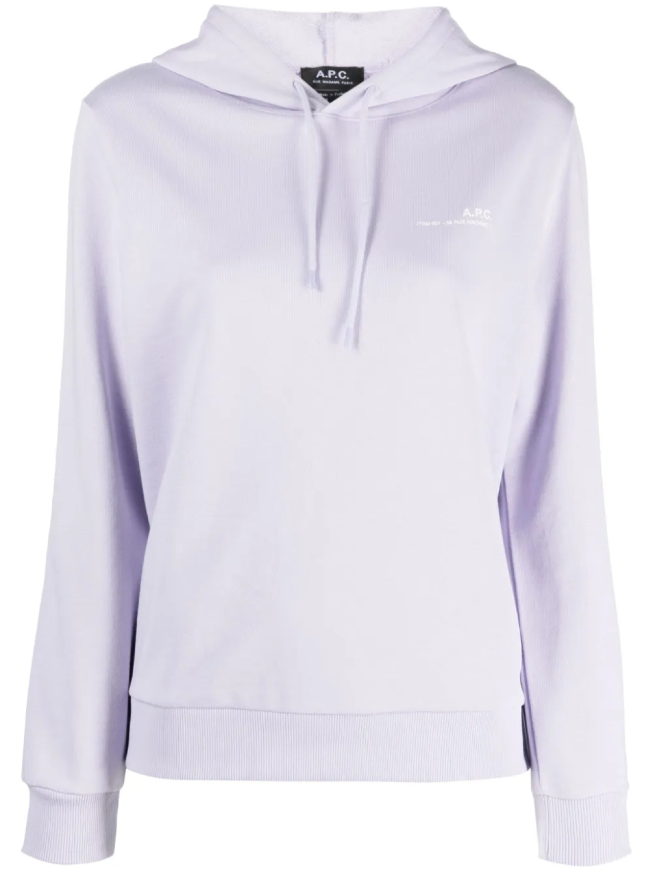 

A.P.C. худи Item, фиолетовый