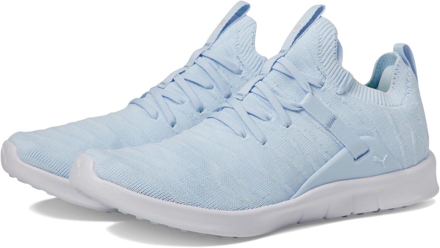 

Кроссовки Laguna Fusion Knit PUMA, цвет Icy Blue/Puma White