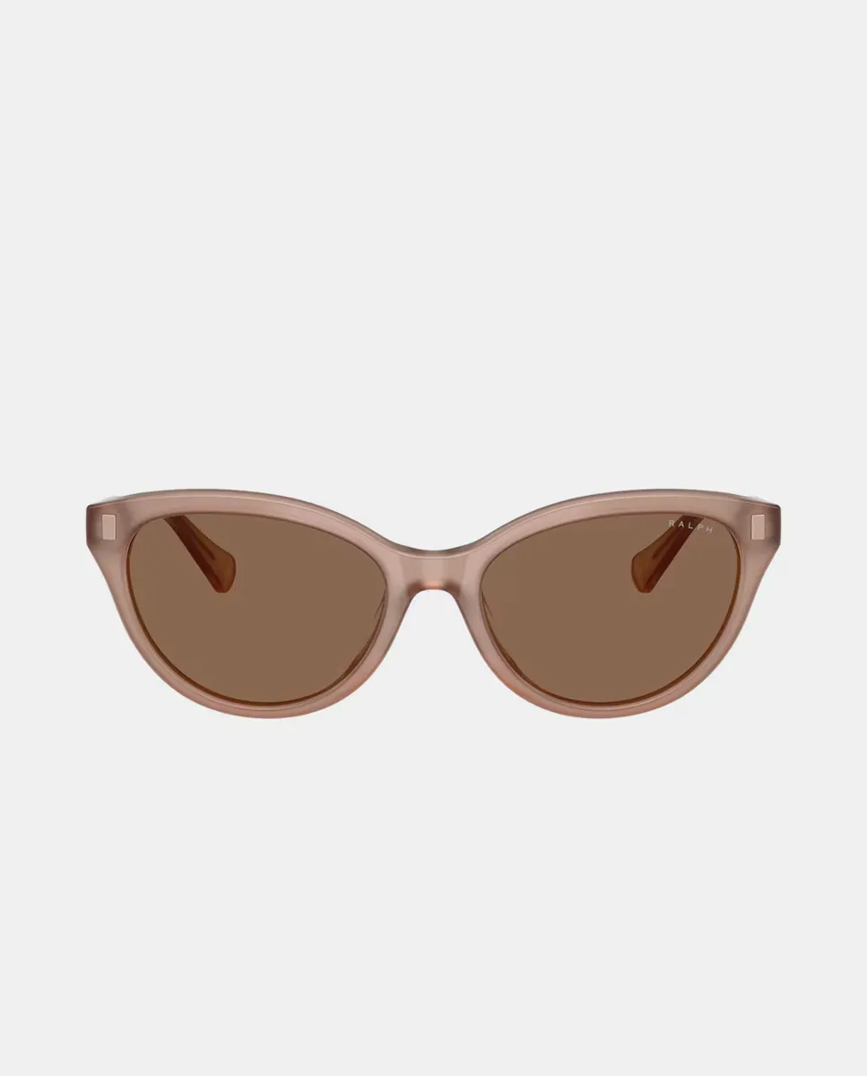 

Женские солнцезащитные очки-бабочки из серого ацетата Ralph by Ralph Lauren, цвет Rosa