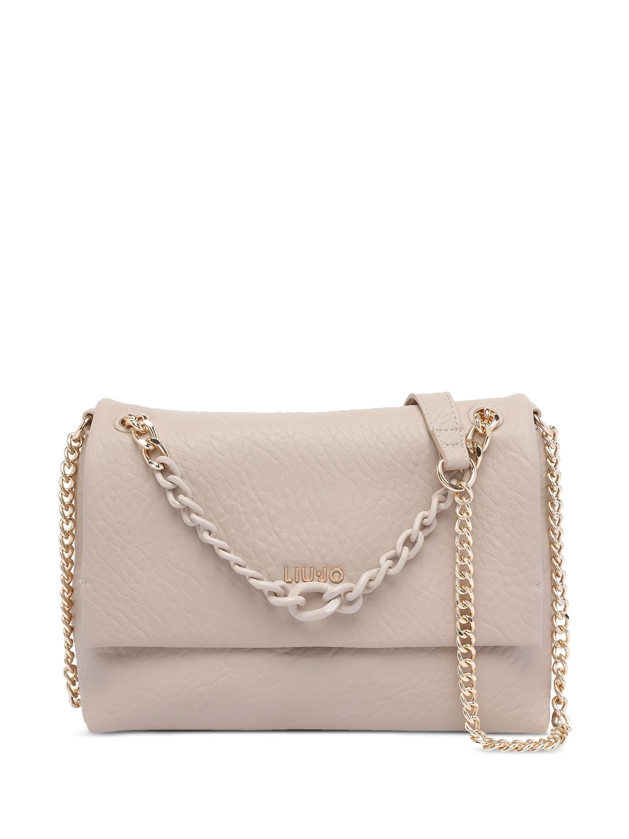 

Сумка-тоут с цепочкой Liu Jo, бежевый