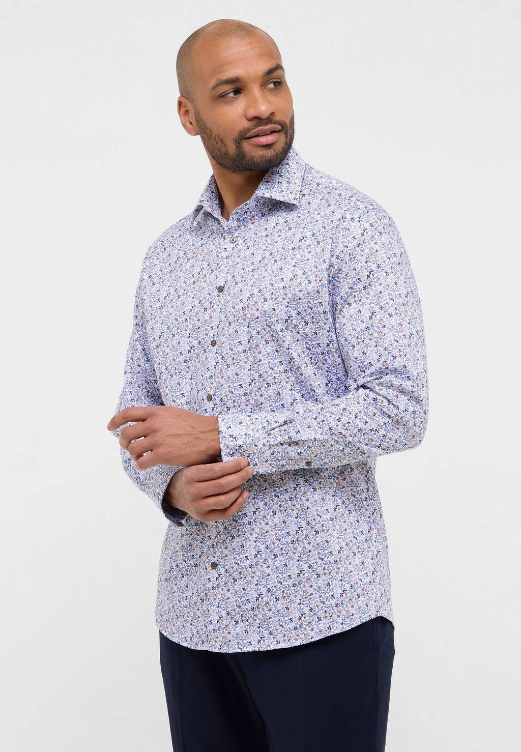 

Рубашка MODERN FIT Eterna, синий