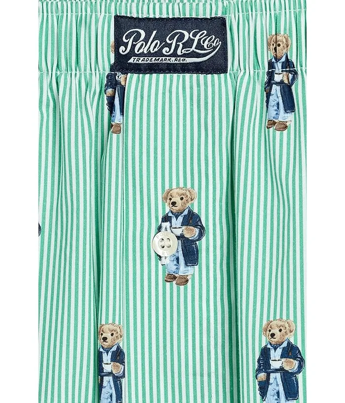 Трусы Woven Boxers Polo Ralph Lauren, Robinson Plaid/Morning Robe Bear Stripe/Spring Melon W/Boston Ro — фото 3