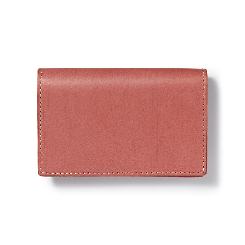 

Визитница Muji расписанная вручную, красный