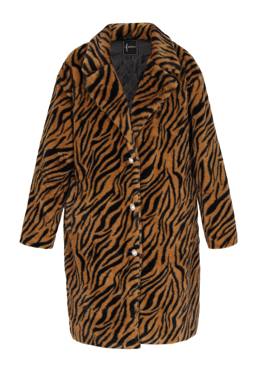 

Межсезонное пальто faina Between-Seasons Coat, темно-коричневый