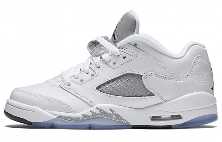 Кроссовки JORDAN 5 Retro Low Wolf Grey GS