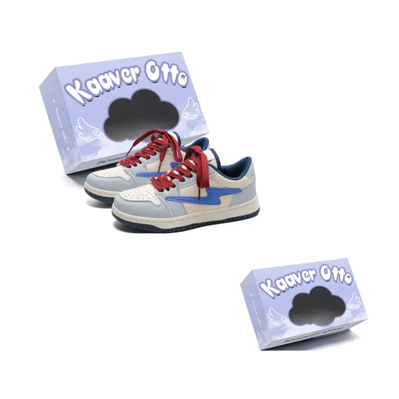 

KAAVER OTTO Юношеские скейтерские кроссовки Unisex в светло-морском синем цвете, цвет Light Sea Blue