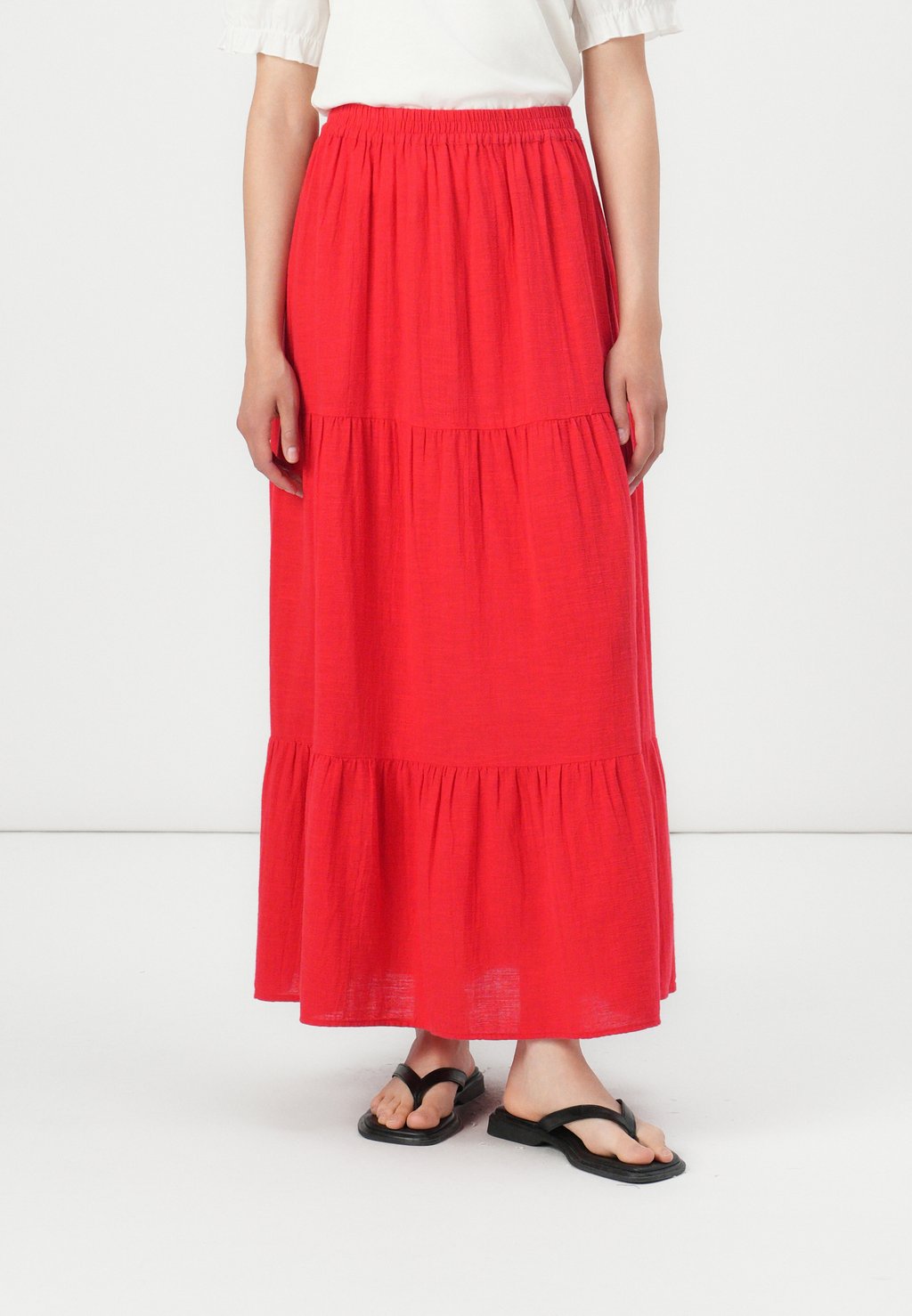 

Юбка макси PCTOHIME ANKLE SKIRT Pieces, цвет Goji Berry
