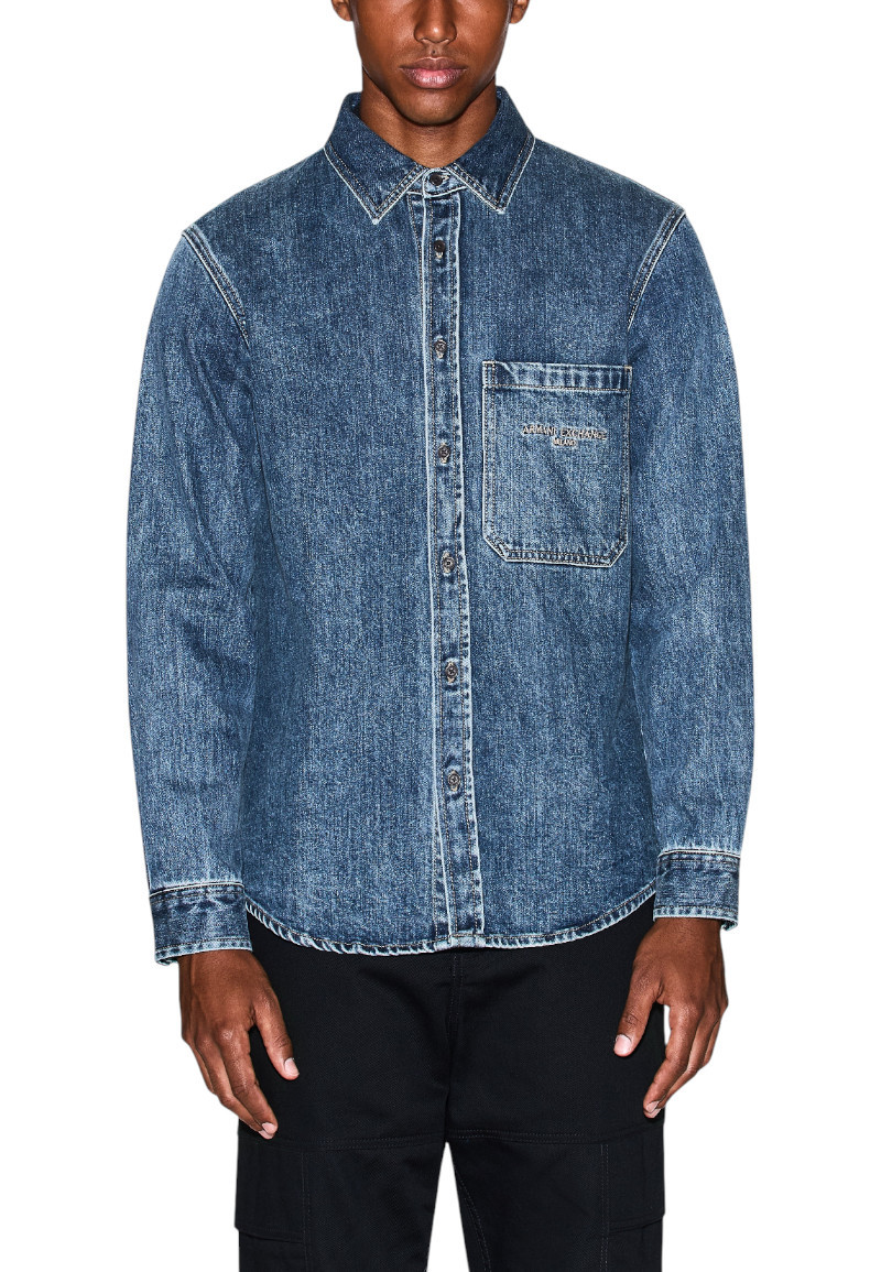 

Рубашки Armani Exchange, синий