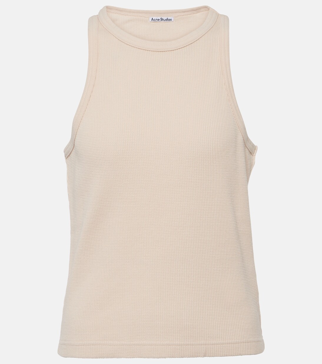 

Хлопковая майка eris Acne Studios, розовый