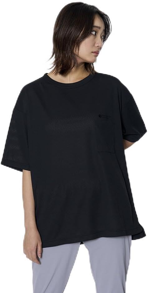 

Мужская футболка Mizuno Dry Aeroflow с коротким рукавом и карманом, черный