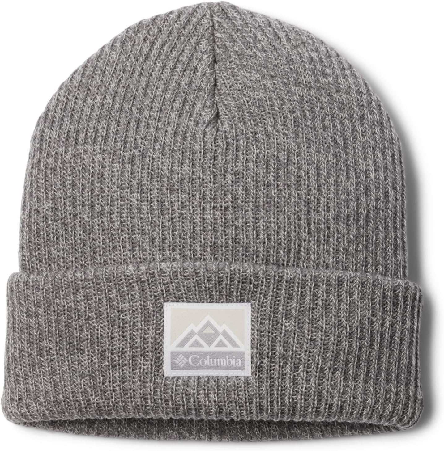 

Columbia Unisex-Adult Whirlibird Cuffed Beanie, City Grey/Chalk Marled/Mountains